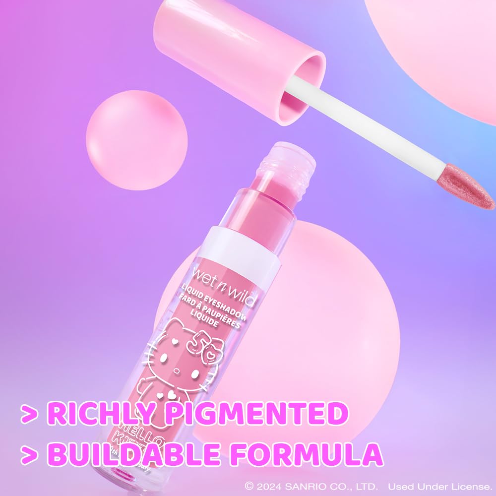 Amazon.com : wet n wild Hello Kitty Liquid Eyeshadow, Smooth